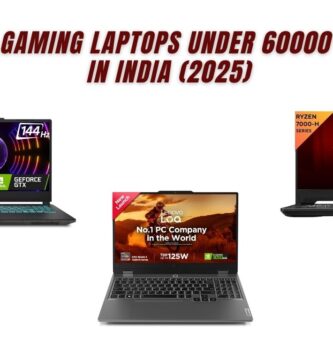 Best Budget Gaming Laptops Under 60000 in India (2025)