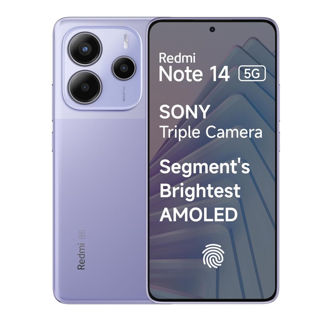 Xiaomi Redmi Note 14 (8GB + 256GB) – Best Value All-Rounder