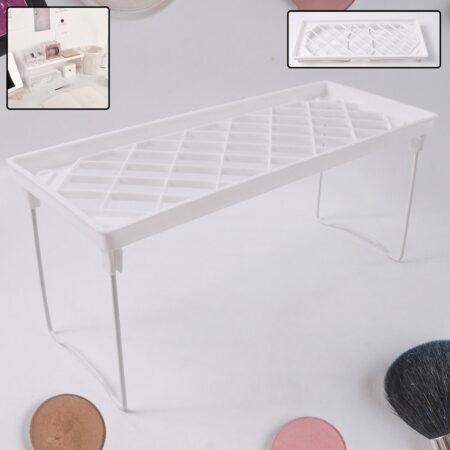 Bathroom Organizer Kitchen Utility Storage Rack Shelf Divider Makeup Home