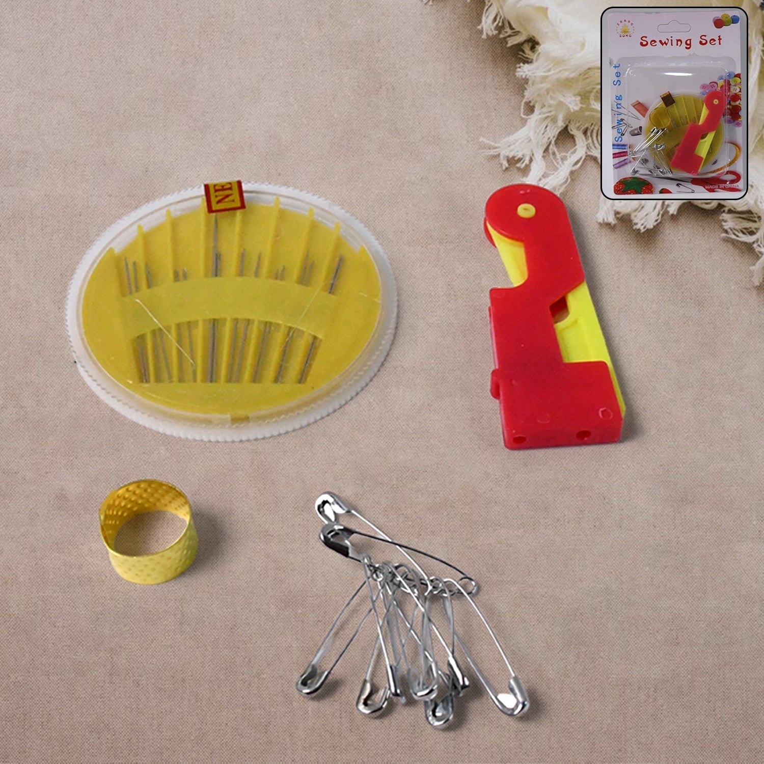 4 in 1 Multipurpose Tailoring Sewing Accessories Kit (1 Set)