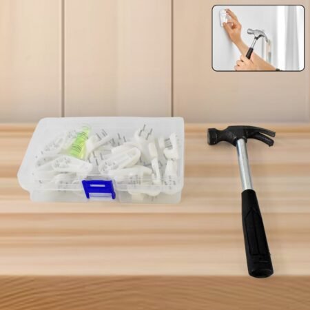 33 in 1 Picture Hangers Photos Hanging Hardware Kit (1 Set)