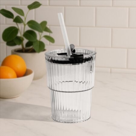450 ML Monaco Premium Transparent Plastic Cup