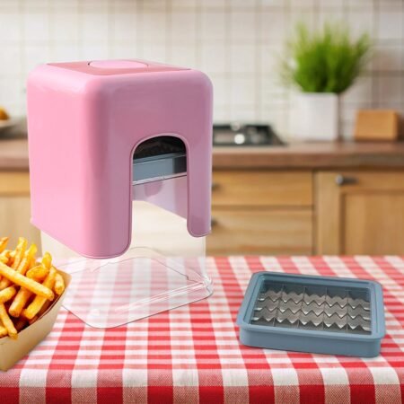 Apex Heavy Duty Potato Chipser & Vegetable Chopper with Dual Blade Set