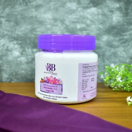 Beautiful Basics Shea Butter & Argan Oil Body Cream – 450g