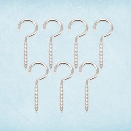 Eye Hooks Screw in Heavy Duty, Stainless Steel Eye Bolts Screw (7 Pc Set)