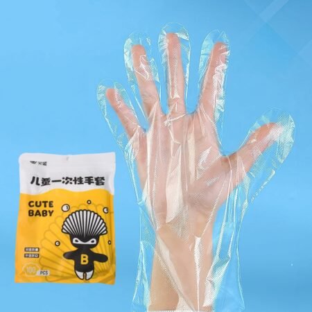 Eco-Friendly Kitchen Hand Gloves, Disposal hand gloves, Free size (100 Pc)
