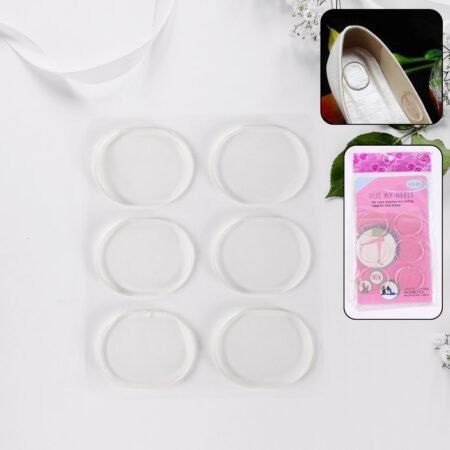 Silicone Shoe Insoles Pads, Mat Silicone Heel Pads (1 Pair)