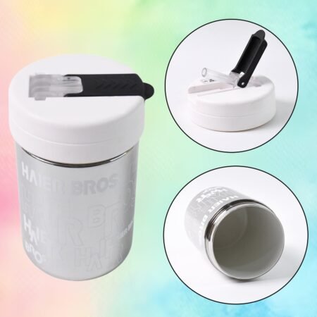 Stainless Steel Tumbler With Lid (350 Ml Approx)