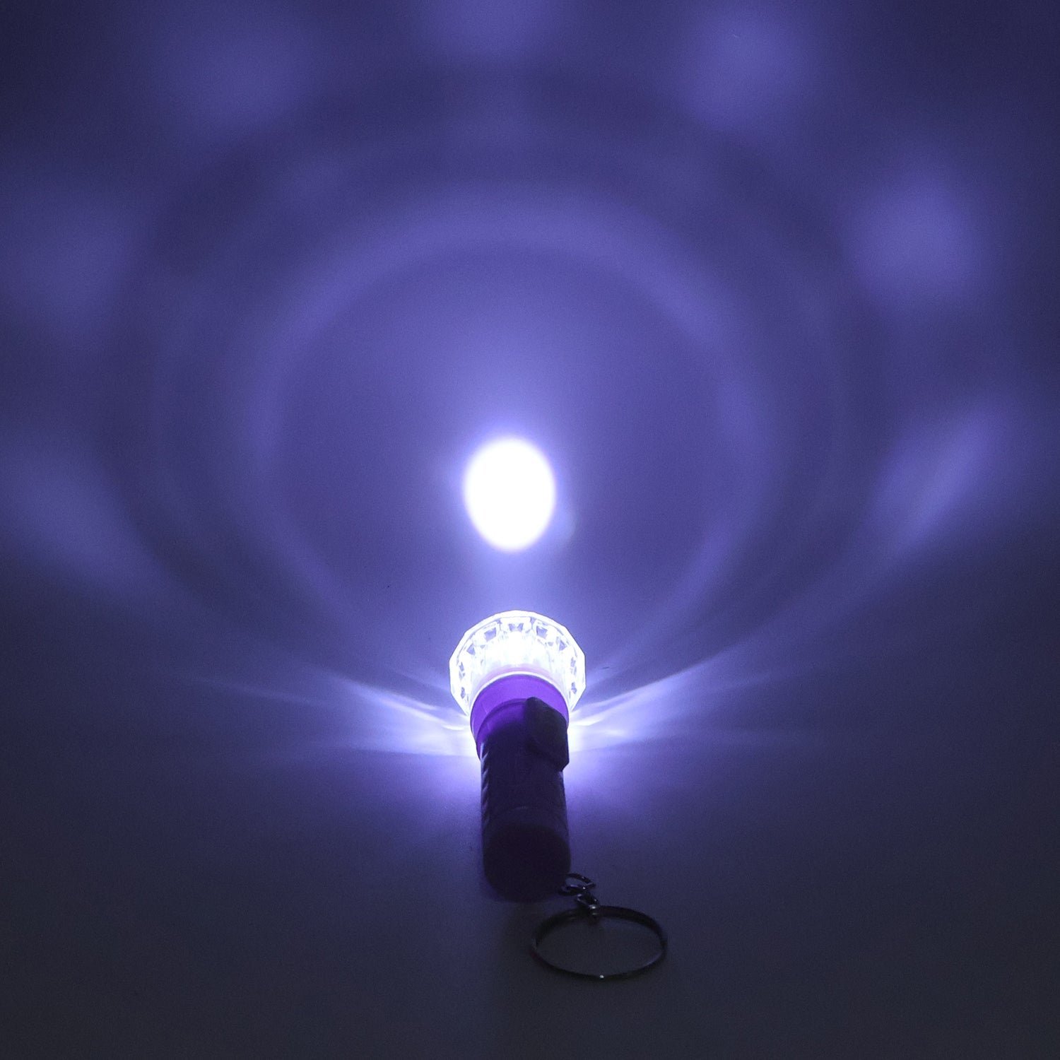 Mini LED Flashlight Keychain Torch (Mix Color & 1 Pc)