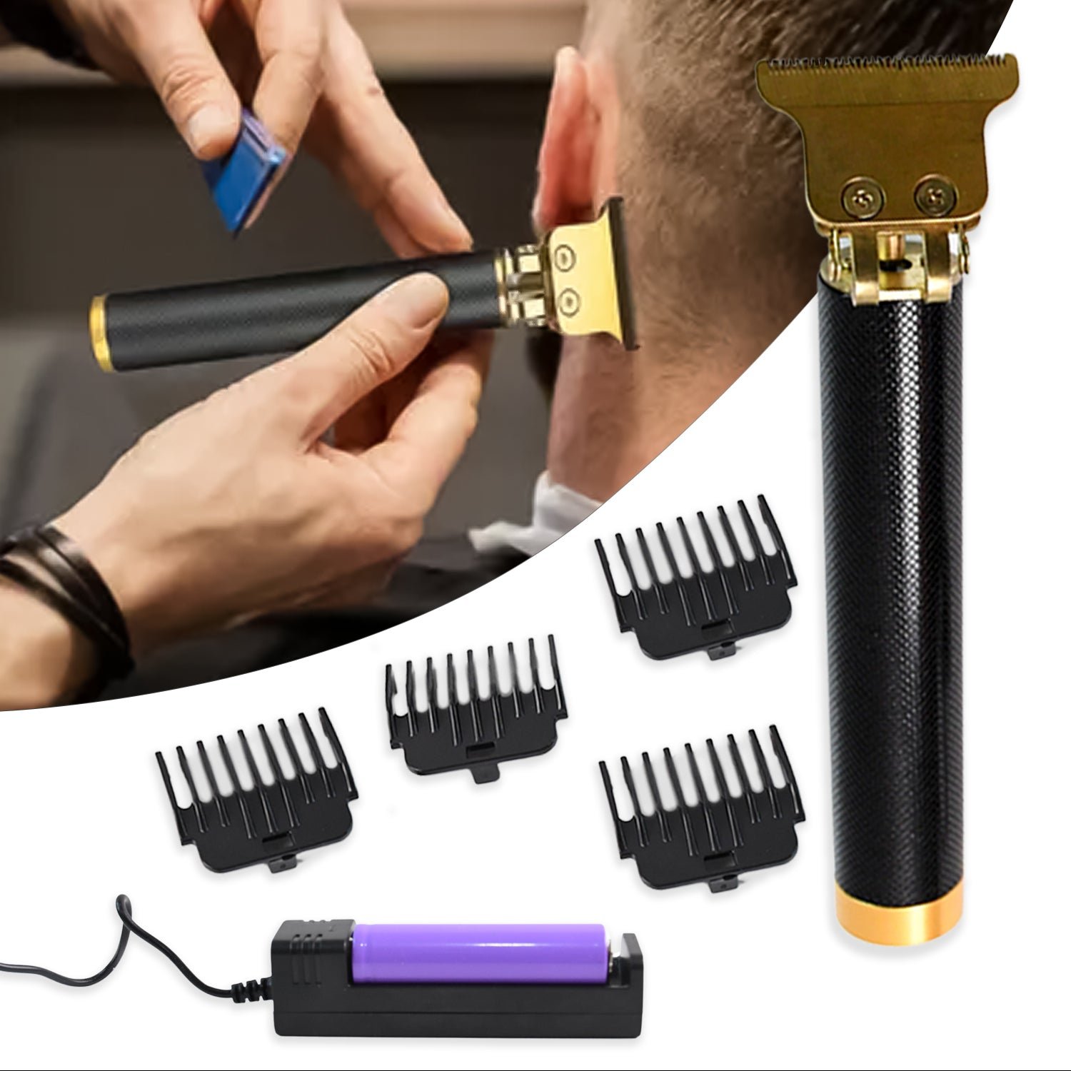 Rechargeable Hair Trimmer, Hair accessories