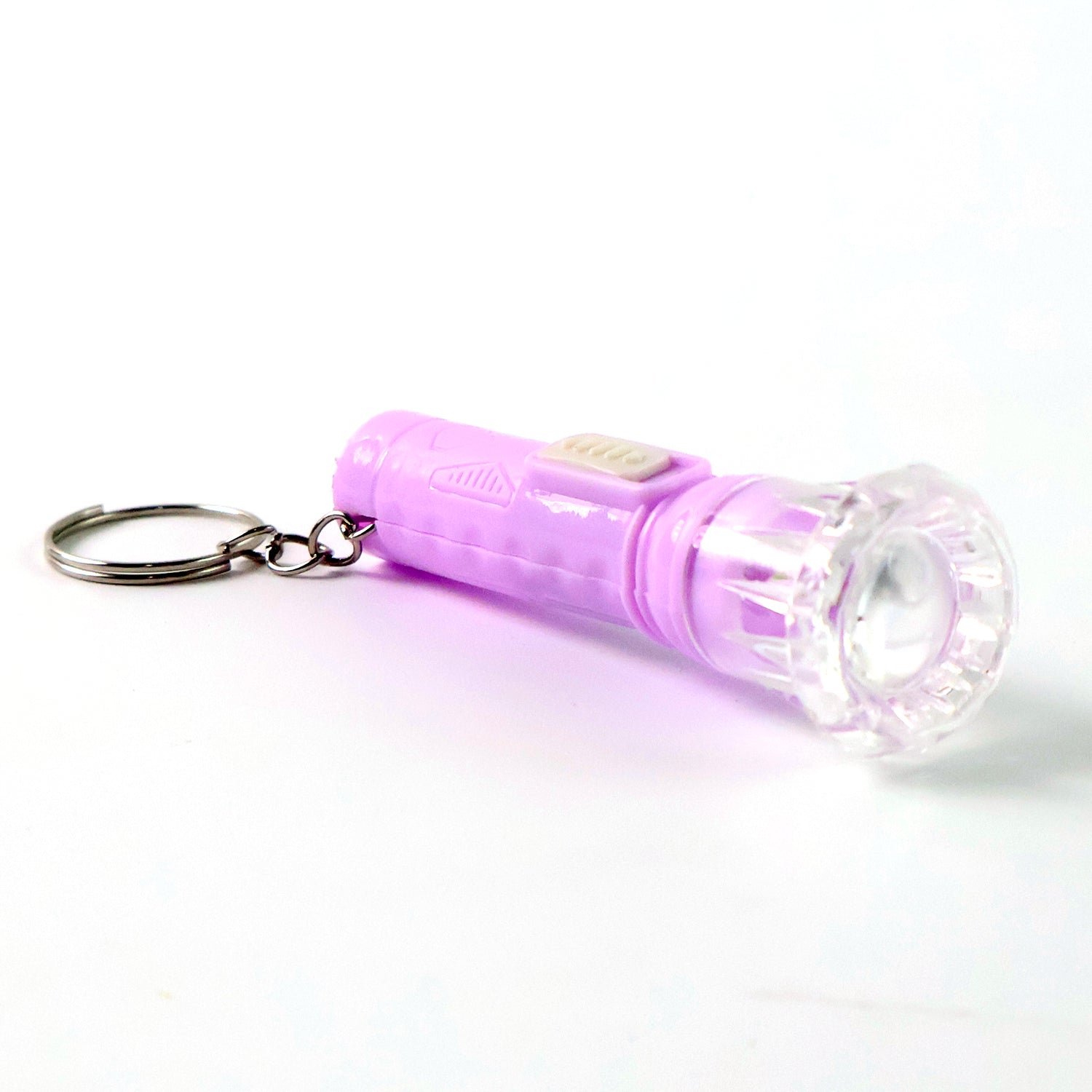 Mini LED Flashlight Keychain Torch (Mix Color & 1 Pc)