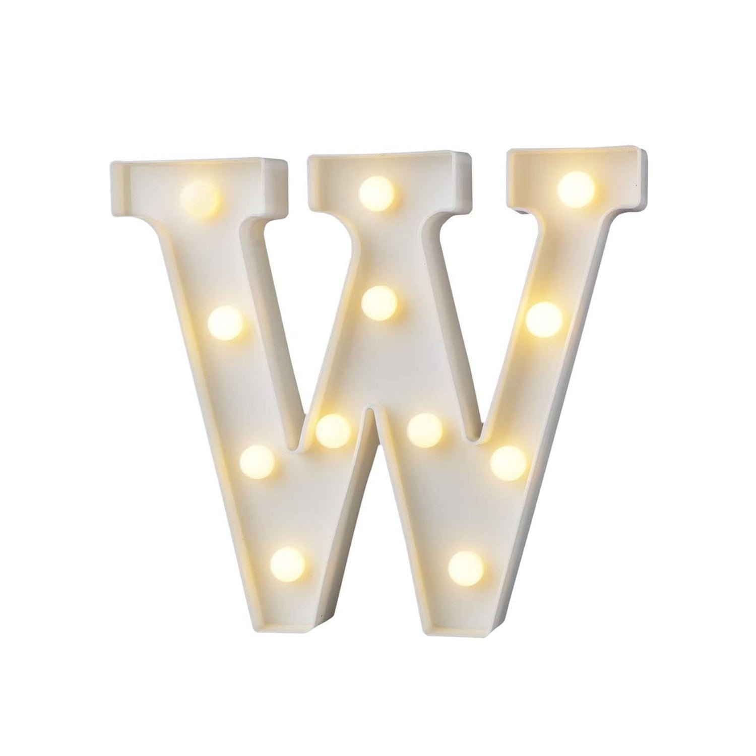 W Shaped LED Decorative Night Light (1 Pc)
