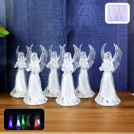 LED Angel Decorative Lights (6 Pc / Set)