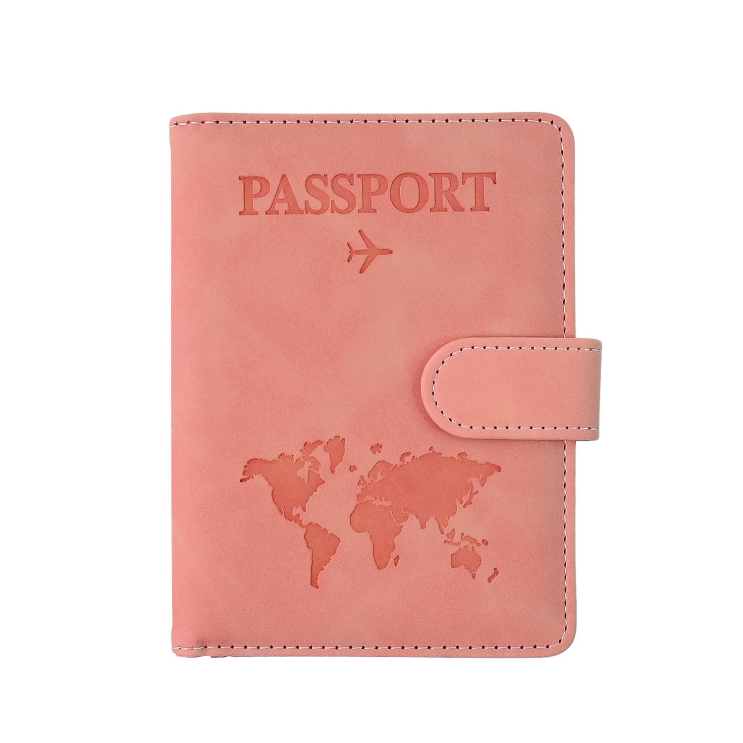 Premium World Map Design Travel Passport Holder & Wallet (15x11cm / 1 Pc)